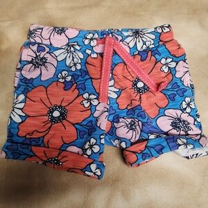 Cat & Jack Girls Shorts, Tropical, Floral